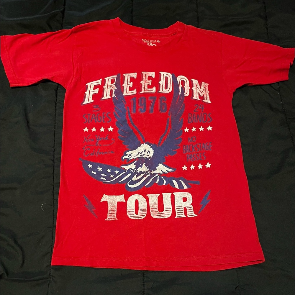 Red Freedom Tour Graphic Tee
